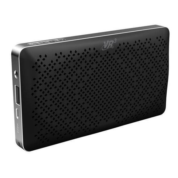 Bluetooth Portable Speaker Power Bank, Black, VR600BTPB - Picture 3 of 3